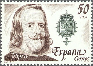 ESPAÑA 1979 2555 Sello Nuevo Reyes de España. Casa de Austria Felipe IV