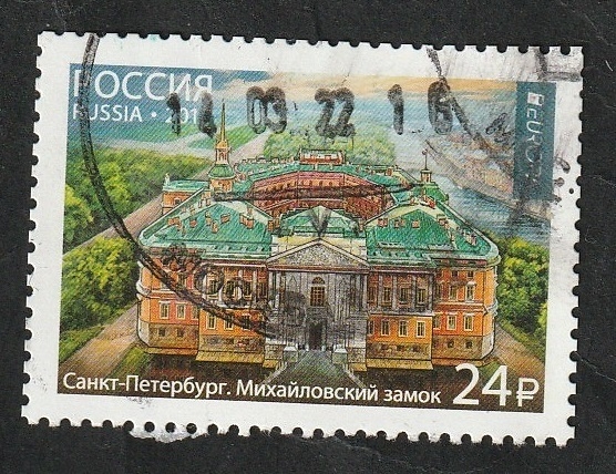 7807 - Castillo Mikhailovsky, St. Petersburgo