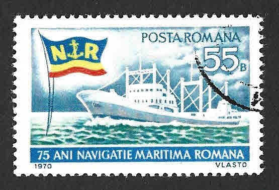 2188 - LXXV Aniversario de la Marina Mercante Rumana