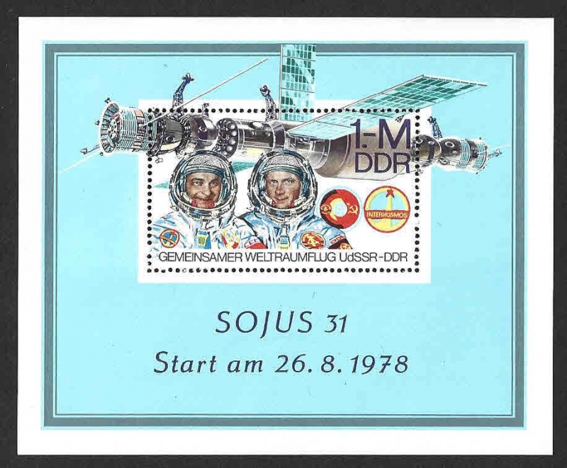 1949 - Primer Cosmonauta Alemán en Misión Espacial Rusa (DDR)