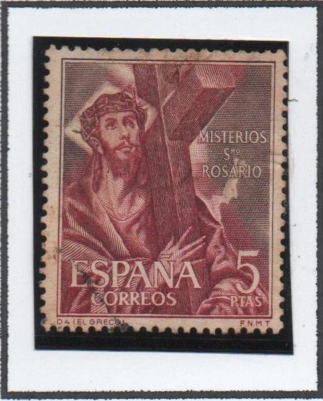 Misterios d' Santo Rosario: Cristo con l' Cruz