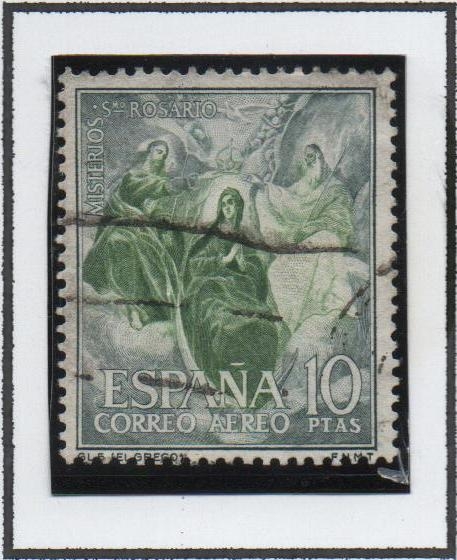 Misterios d' Santo Rosario: Coronación d' N. Señor