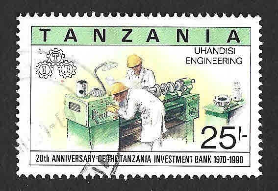 703 - XX Aniversario del Banco de Inversiones de Tanzania