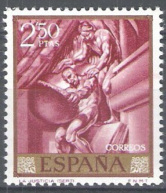 1716 Pintor Jose Maria Sert. La Justicia.