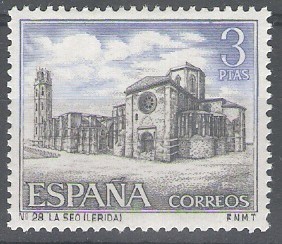 Serie Turística. Seo antigua. Lérida. Lleida.