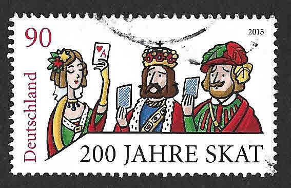 2747 - Bicentenario del Juego de Cartas Alemán Skat