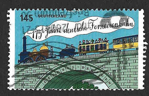 2783 - 175 Aniversario del Primer Ferrocarril Alemán de Larga Distancia