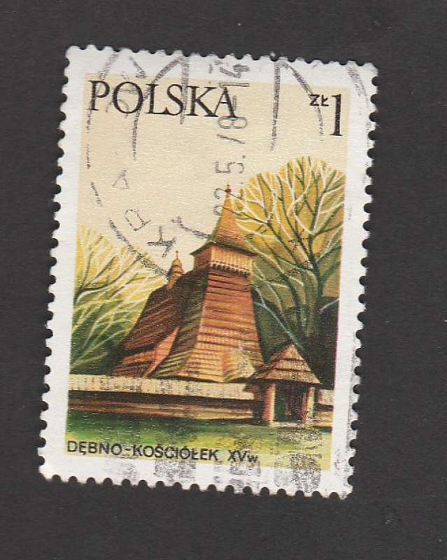 Iglesia de madera en Debno-Kosciolek