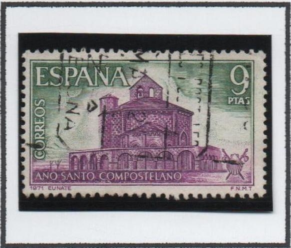 Año santo Compostelano: Igle. Romana d' Eunate