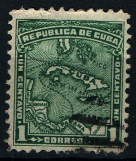 Mapa de Cuba