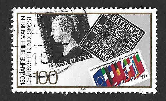 1614 - 150 Aniversario de los Primeros Sellos Postales