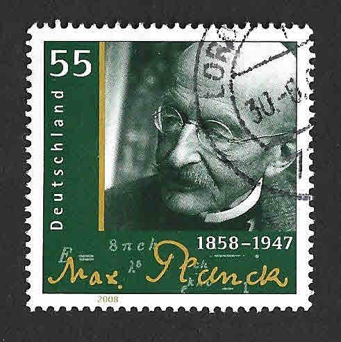 2480 - 150 Aniversario del Nacimiento de Max Planck