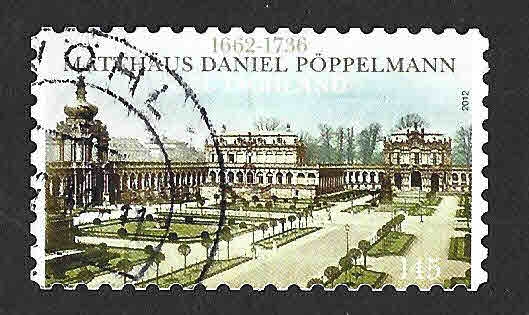 2652 - 350 Aniversario del Nacimiento de Matthäus Daniel Pöppelmann
