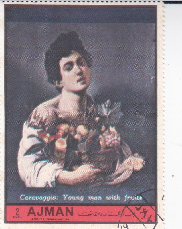 CARAVAGGIO- Hombre joven con frutas