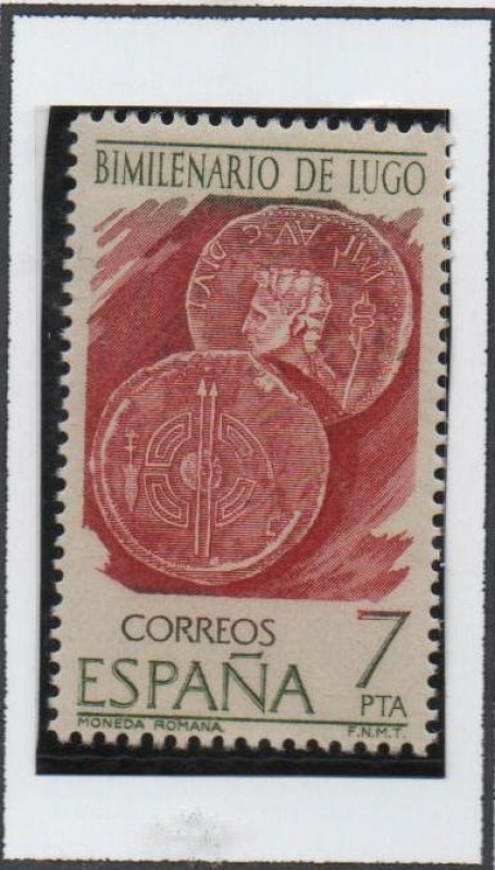 Milenario d' Lugo: Monedas Romanas