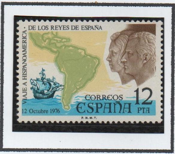 Reyes y Mapa d' América