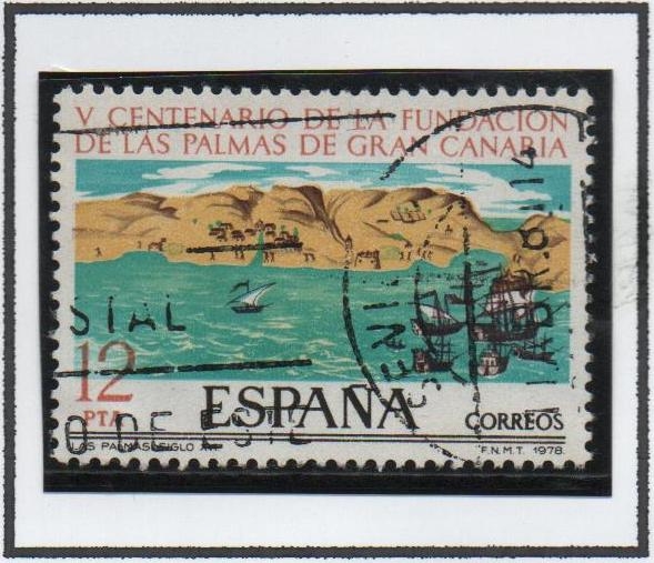 C Centenario d' l' Palmas d' G. Canarias. Las Palmas Siglo XVI