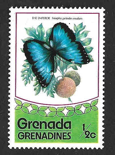 75 - Mariposa Morpho (GRANADINA)
