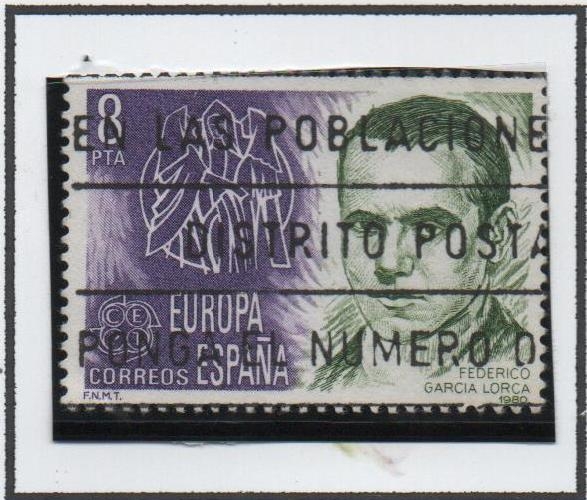 Europa CEPT. Federico García Lorca