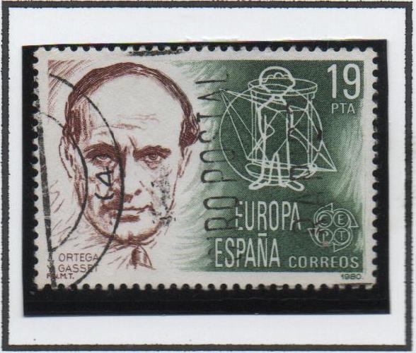 Europa CEPT. José Ortega y Gasset