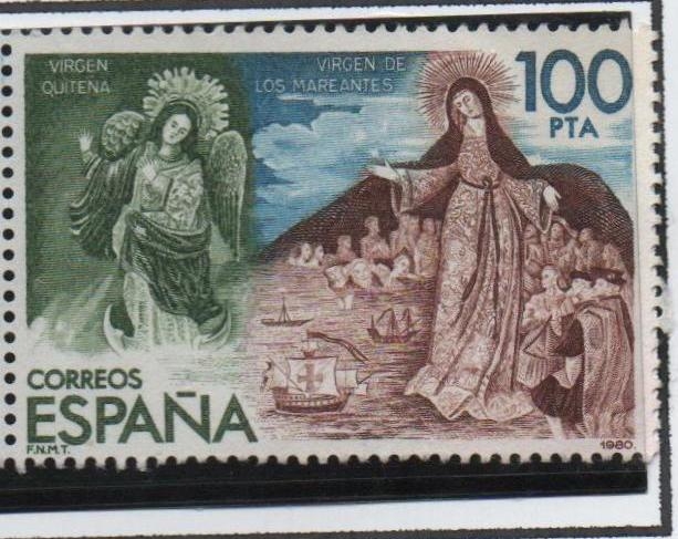 Espamer 80: Virgen Alada d' Quito y Virgen d' l' Mareantes