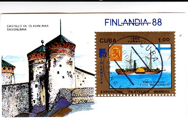 EXPOSICIÓN FILATÉLICA FINLANDIA-88