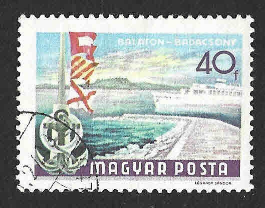 1908A - Vistas del Lago Balatón