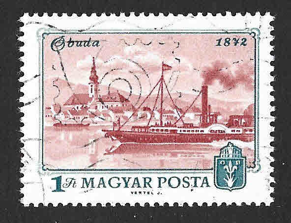2179 - Centenario de la Unificación de Óbuda, Buda y Pest en Budapest