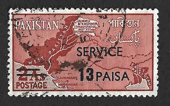 O75 - Mapa de Pakistán