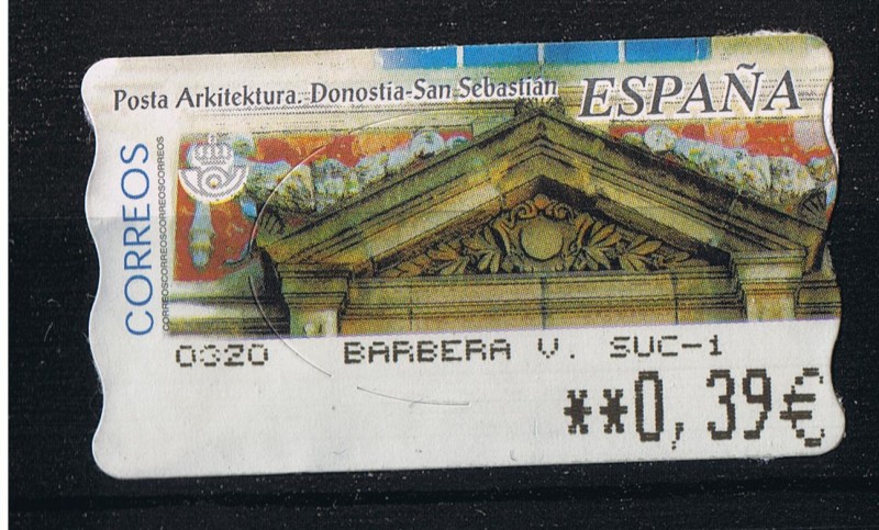 Arquitectura postal   Donostia  San Sebastián