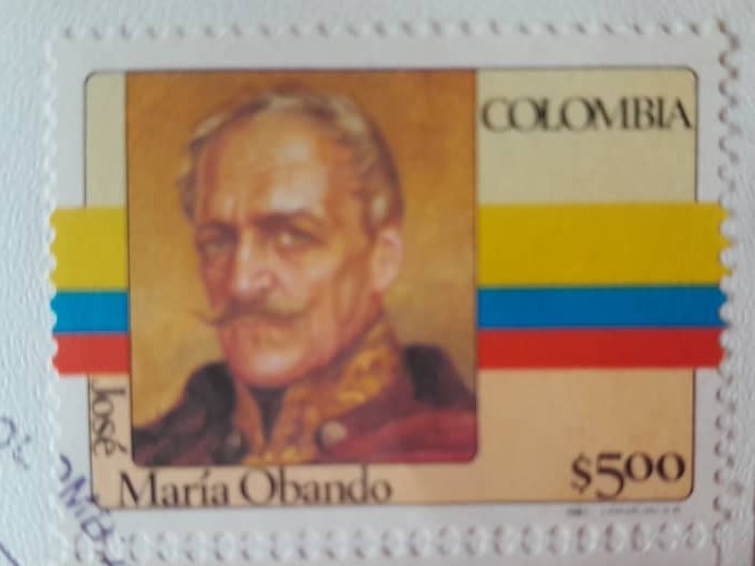 José María Obando (1795-1861) - Militar - Presidente entre 1853 al 1857.