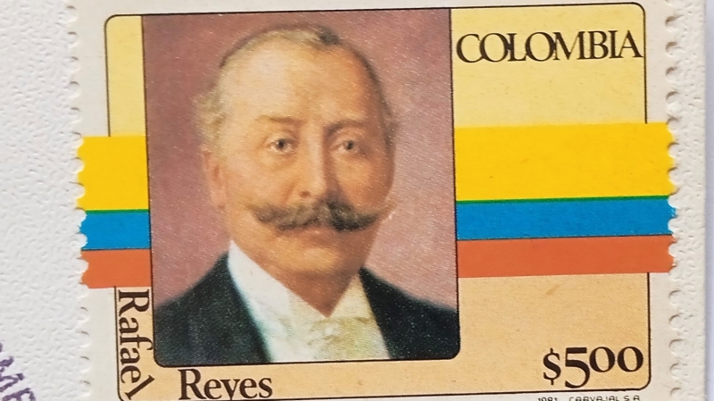 Rafael Reyes (1849-1921) -General - Presidente de Colombia 1904/09)