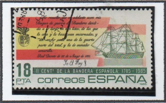 II centenario d' l' Bandera Española. Santísima Trinidad