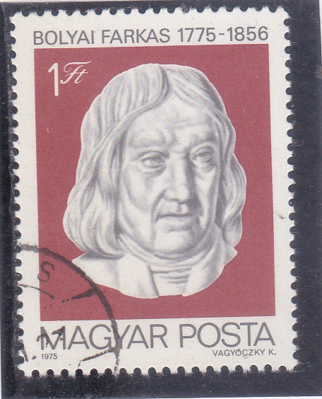 Bolyai Farkas 1775-1856 -matemático