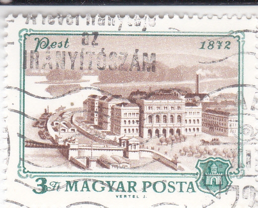 panorámica de Pest 1872