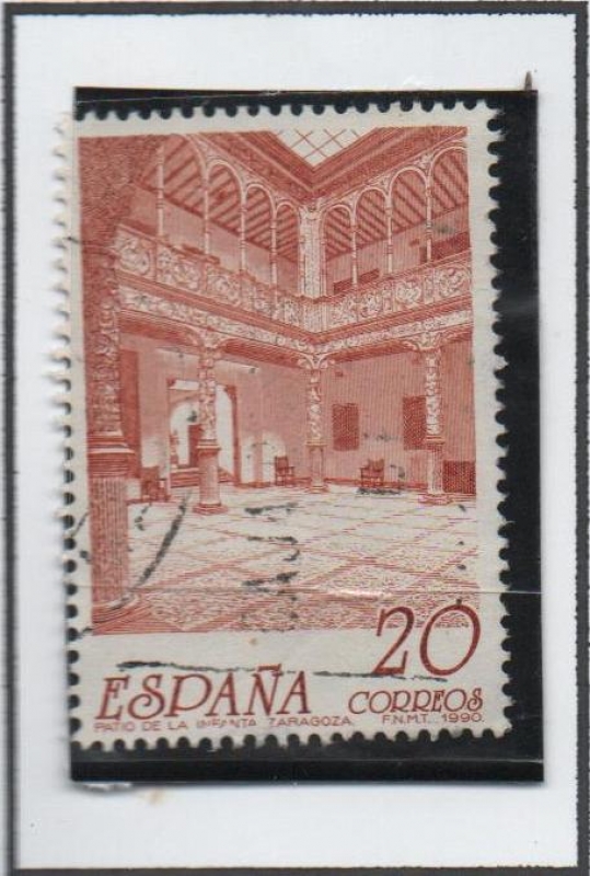 Exposición Filatélica Nacional; Patio d' l' Infanta, Zaragoza