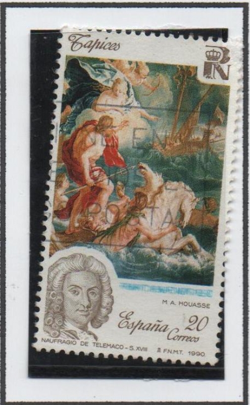 Patrimonio Artístico Nacional Tapices: Naufragio d' Telemaco