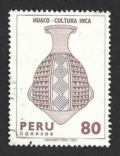 742 - Jarrón de Cerámica Inca