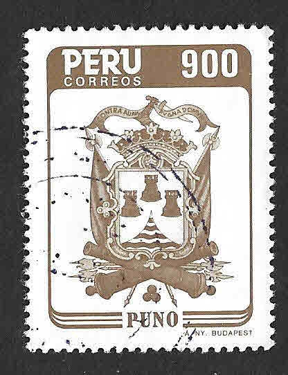 850 - Armas de la Ciudad de Puno