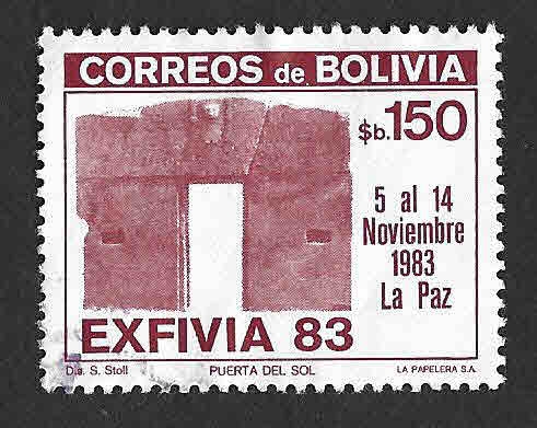 690 - Exposición Filatélica EXFIVIA ’83