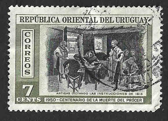 591 - Centenario de la Muerte del General Artigas