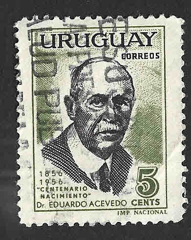 630 - Centenario del Nacimiento del Dr. Eduardo Acevedo