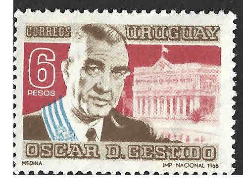763 - I Aniversario de la Muerte del Presidente Oscar D. Gestido 
