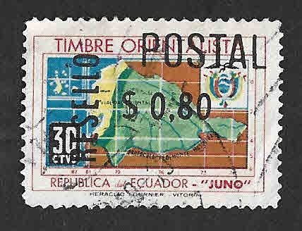 779 - Mapa de Ecuador