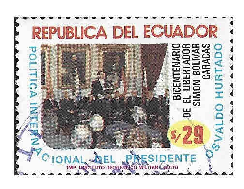 1051 - Bicentenario de Simón Bolivar