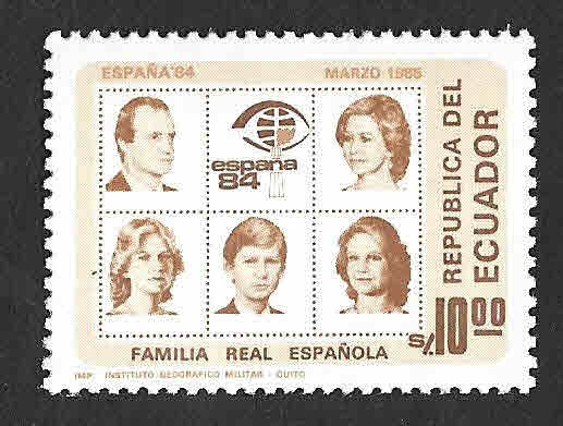 1080 - Exposición Filatélica Internacional ESPAÑA´84