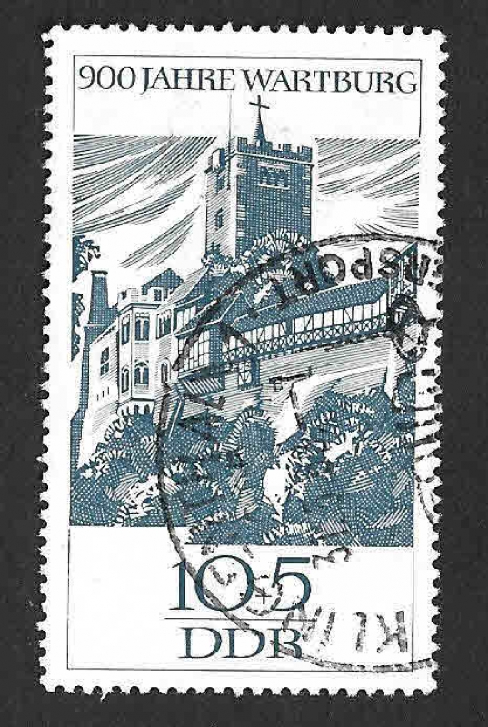 B145 - 900 Aniversario del Castillo de Wartburg (DDR)