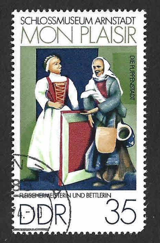 1581 - Escenas de Turingia del Siglo XVIII (DDR)