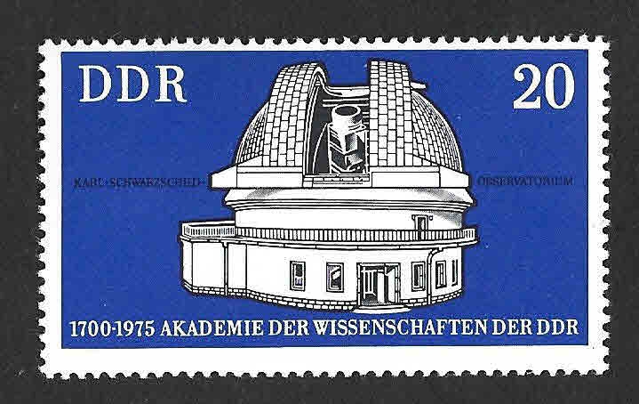 1662 - 275 Aniversario de la Academia Alemana de Ciencias (DDR)