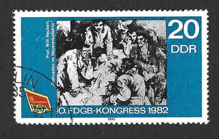 2261 - X Congreso de la Federación Libre de Sindicatos Alemanes (DDR)